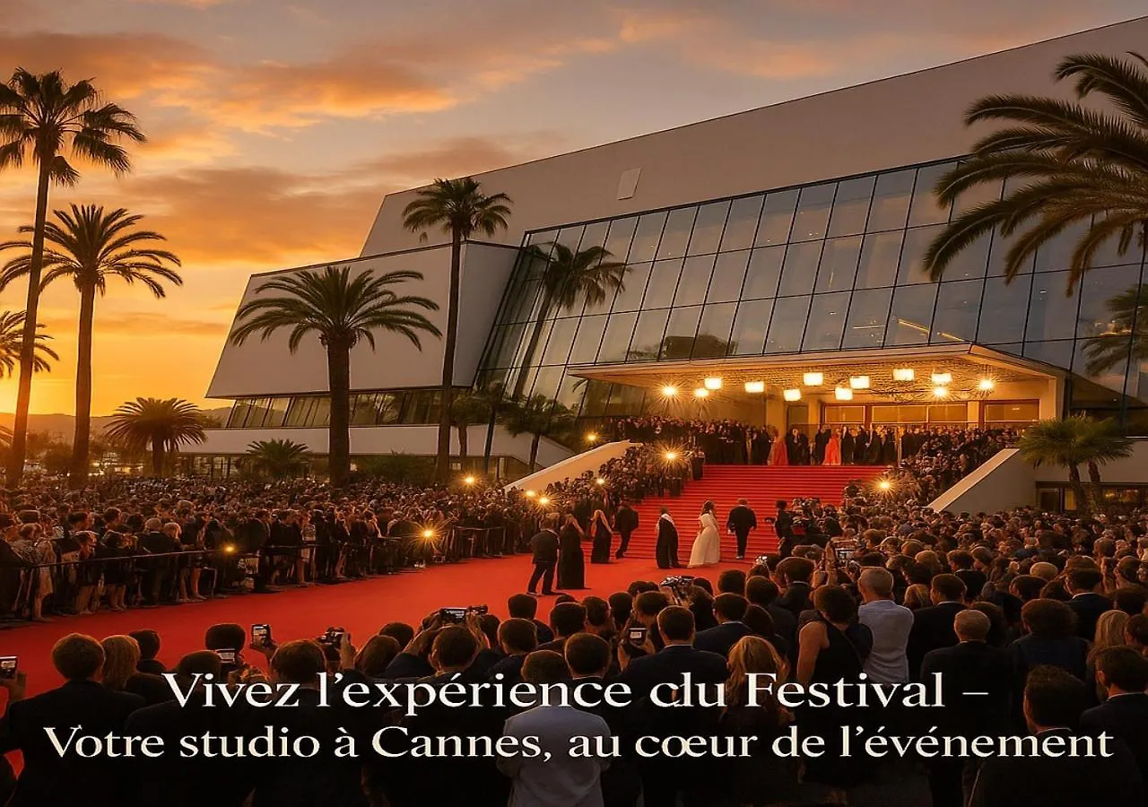 Studio Chic A 200 M Du Palais Des Festivals, Au Coeur Du Shopping Cannois 칸느 아파트